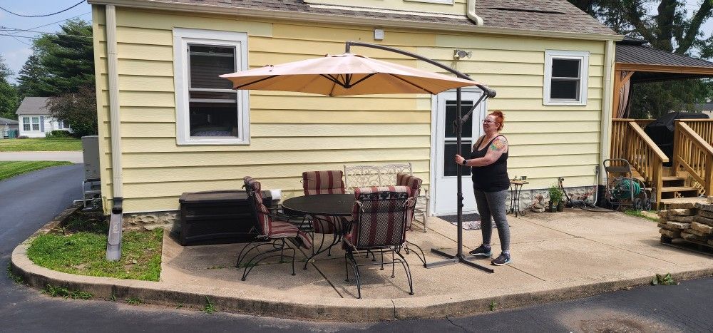 Metal Patio Set