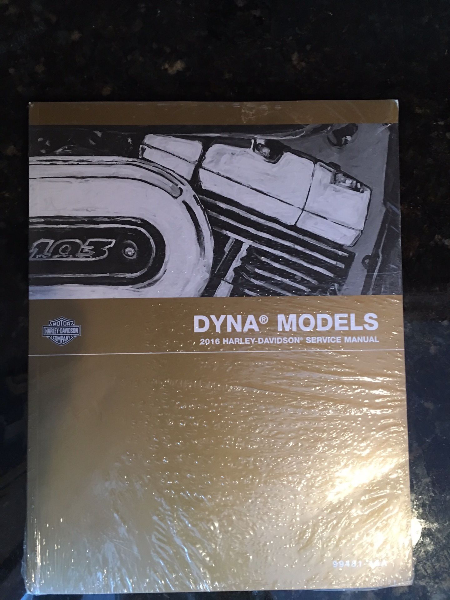2016 Harley Davidson DYNA Service Manual - All DYNAS models for this year....