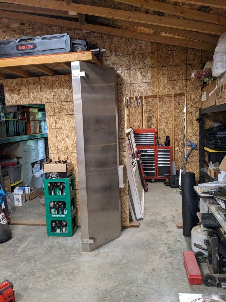 Stainless Hood 8 Foot Long