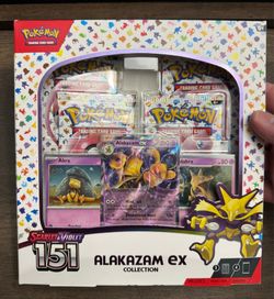 Pokémon TCG Scarlet & Violet 151 Alakazam ex Collection