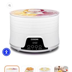 Dehydrator  New in Box 5 Tray  make Jerky or Dried Fruits 