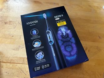 Soocas NEOS II Ultra 3-in-1 Electric Toothbrush + Water Flosser – $199 Retail