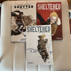Graphic Novel Set Of 3 Like New Condition Sheltered