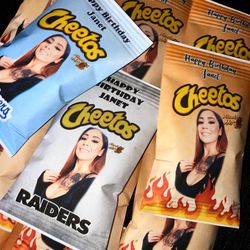 Custom Hot Cheetos Bags