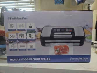 Food Vacuum Sealer (New)  