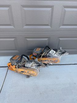 Concrete saws