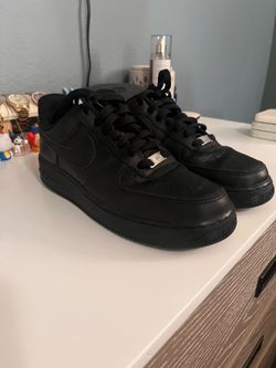 Black Nike  Air Force’s men size 6.5
