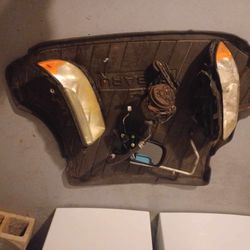 Floor Mate, Compressor, Headlight And Driver Mirror