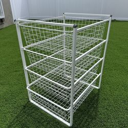 4 Drawer Storage Shelf 