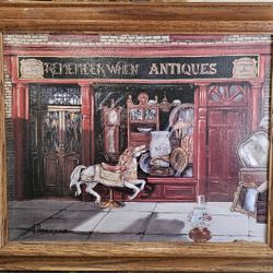 Original Painting By H. Hangrove. Oil/canvas