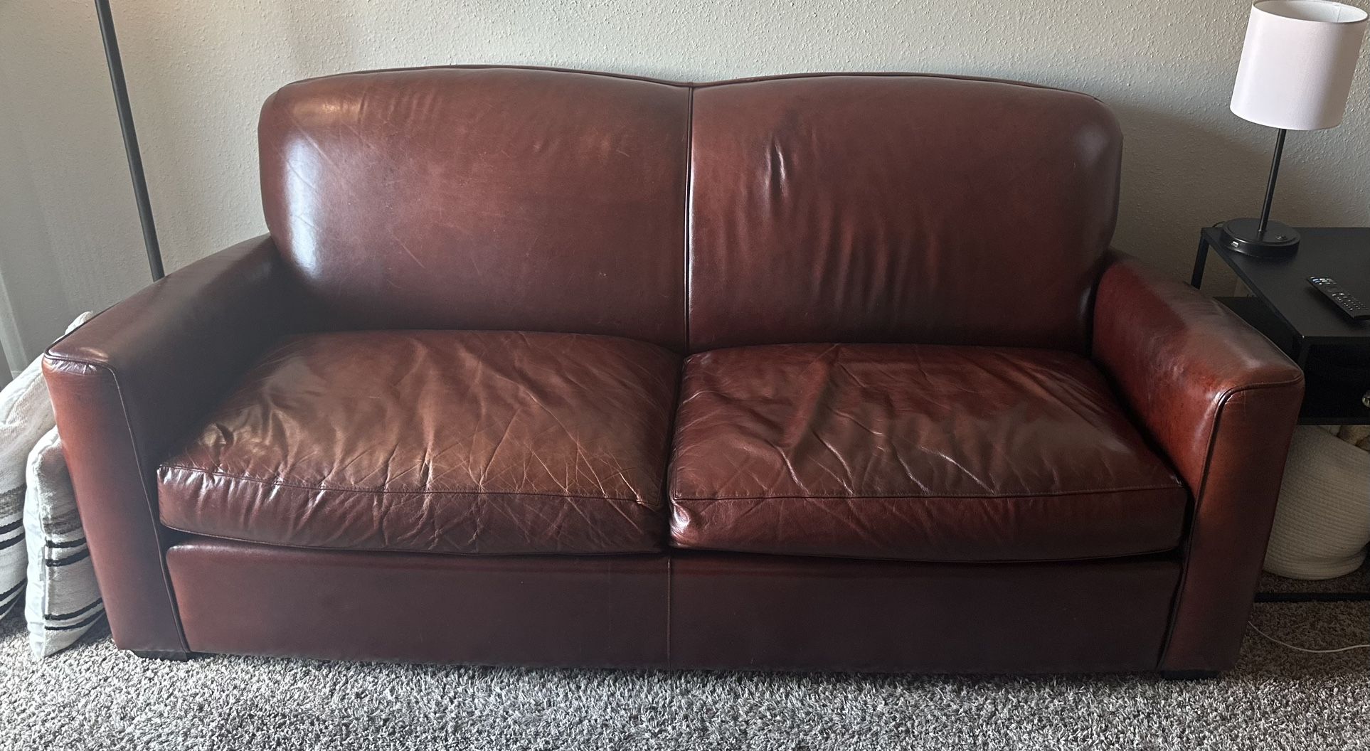 Leather Couch For Sale
