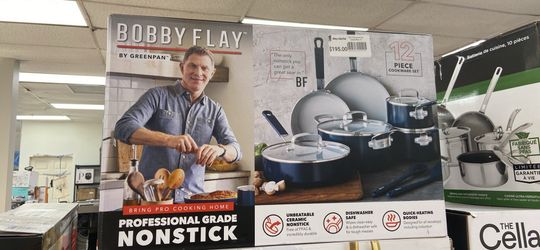 Bobby Flay by GreenPan Cook's Essential 12-Piece Cookware Set