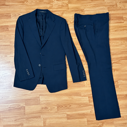 COMME CA MEN Dark Navy Two-Piece Suit - Size 44F