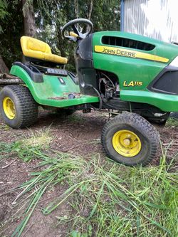 John Deere LA115 Riding Lawnmower Mower Project