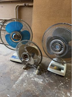 Fans - 3 small