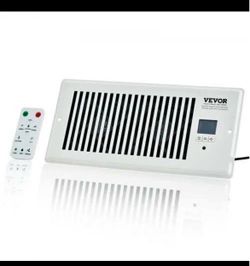 Register Booster Fan, Quiet Vent Booster Fan Fits 4” x 10” Register Holes
