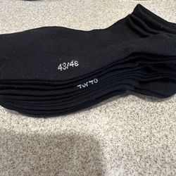 Pack Of 7 Men’s Black Socks