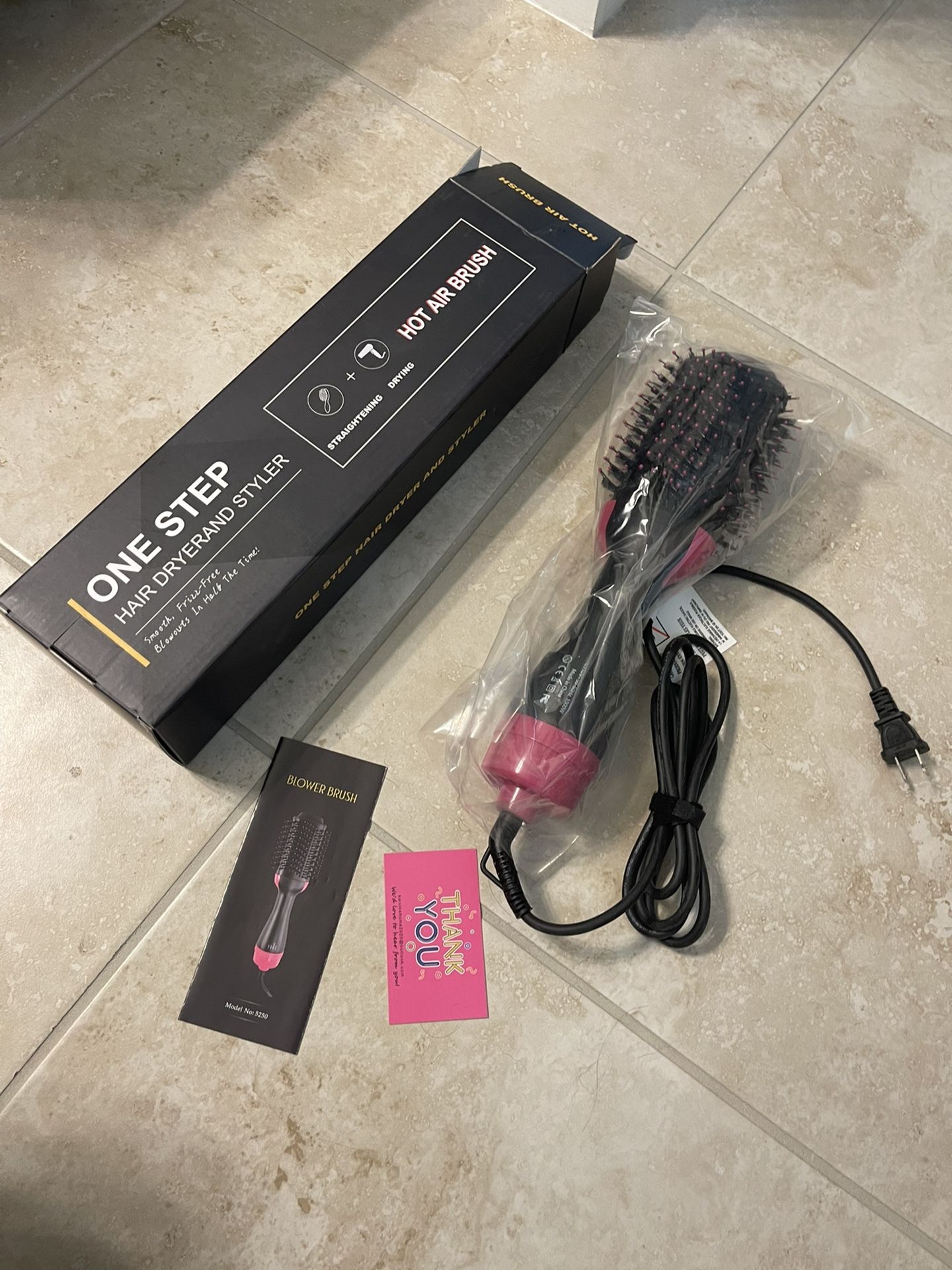 Brand New Hair Dryer Brush Styler, Volumizer, Straightening, Curling, All In One