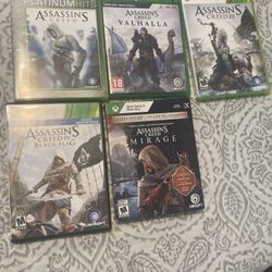 Xbox Assassin Creed Games
