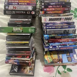 39 Vintage PC Games Lot – Sims, Battlefield, RollerCoaster Tycoon + More