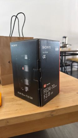 Sony FE 24-70mm F2.8 GM Lens (Open Box)