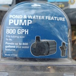 Pond Pump