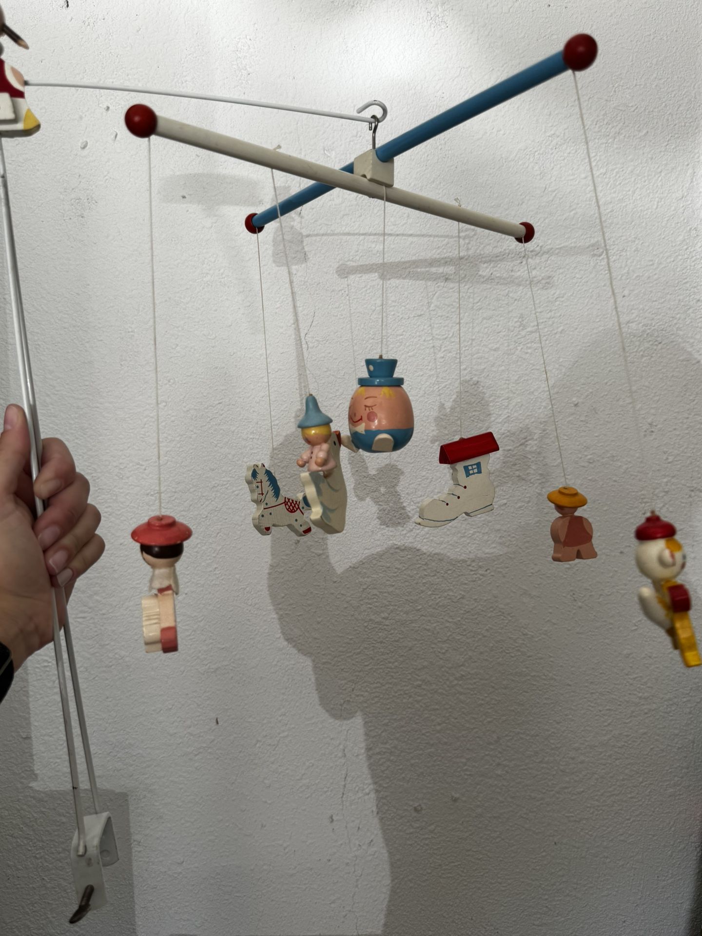 Vintage Crib Mobile Toy 