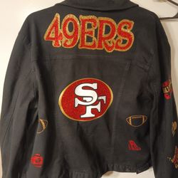 Denim 49ers Jacket