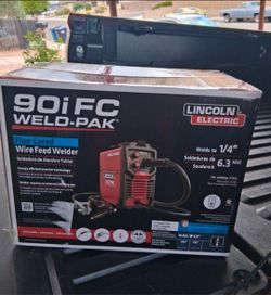 NEw, Nueva, Lincoln Electric
WELD-PAK 90i MIG and Flux-Cored Wire Feeder Welder