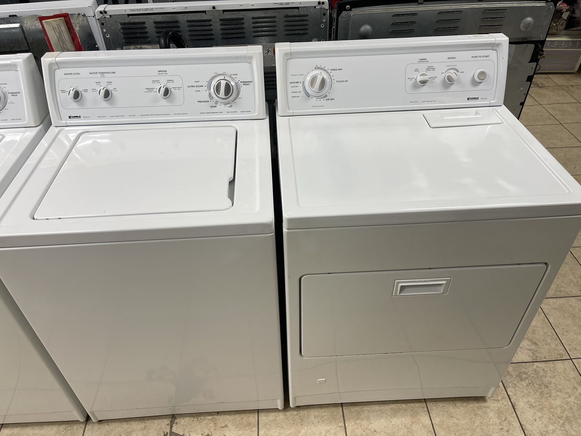 Kenmore Heavy Duty Washer Gas Dryer