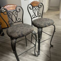 High Metal Chairs 30” Seat 