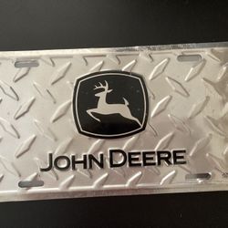 John deer License Plate 