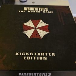Resident Evil 3 The Board Game Kickstarter Edition