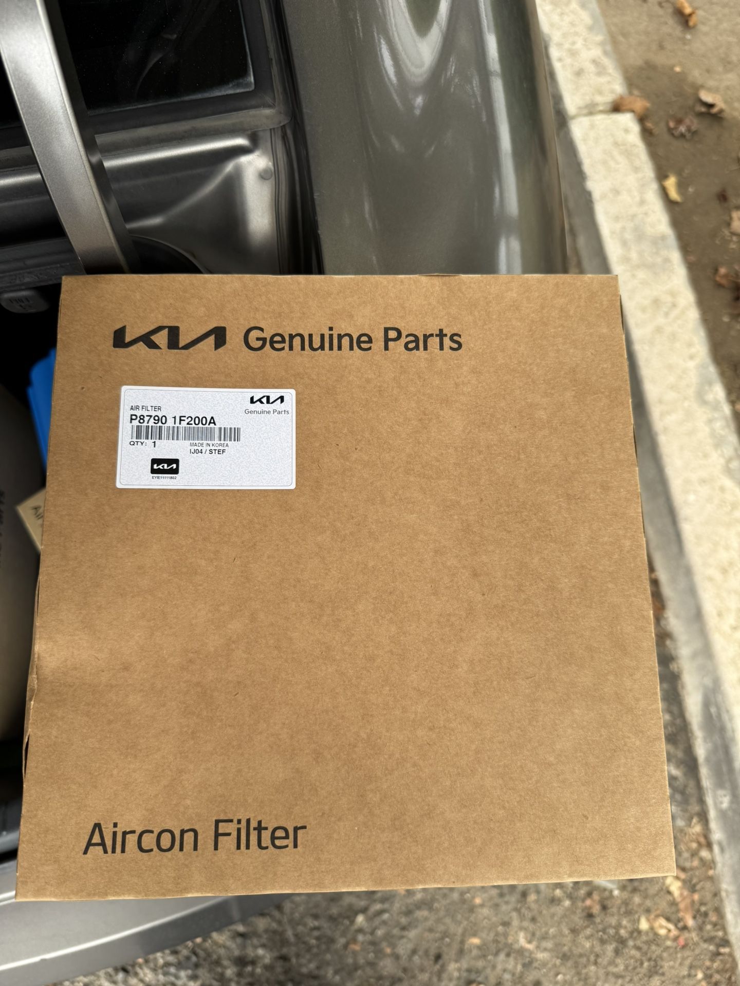 Kia Hyundai Cabin Air Filter Oem New