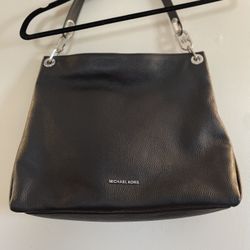 NEW Michael Kors Leather Hobo Shoulder Bag