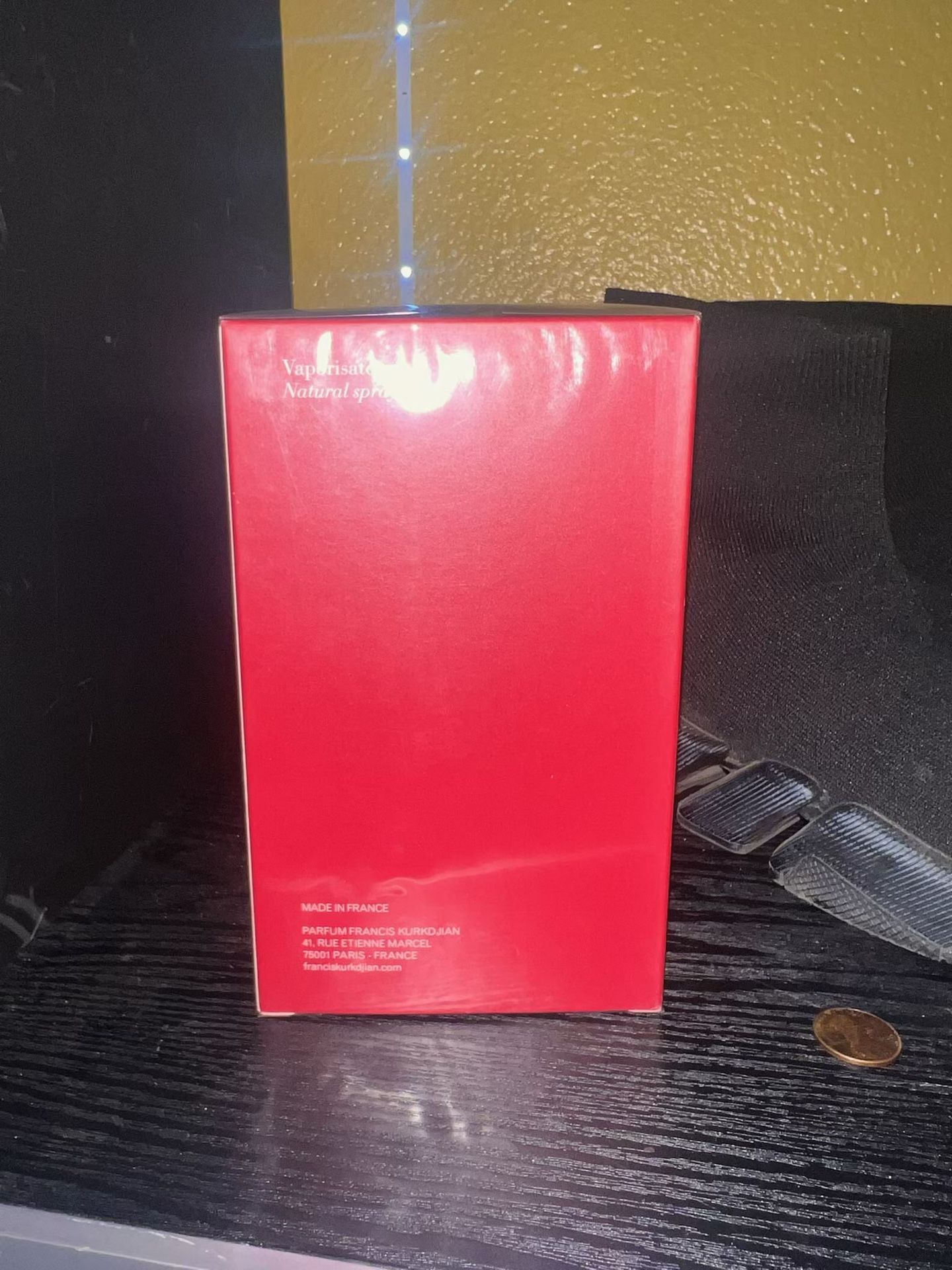 Baccarat Rouge 540 Extrait de Perfum. It Is 100ml And Is Long Lasting And Great Sent To It And I Al Willing To Do 220$.