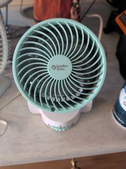 Comfort Zone Small Desktop Fan
