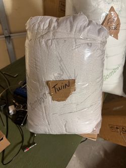 Twin bamboo mattress topper
