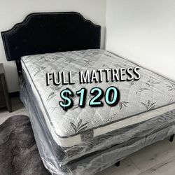 New Full Mattress Only $120
