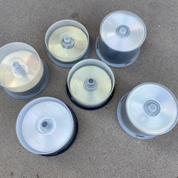 177 Lot Of CD & DVD R & RWs