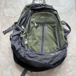 Green High Sierra Backpack