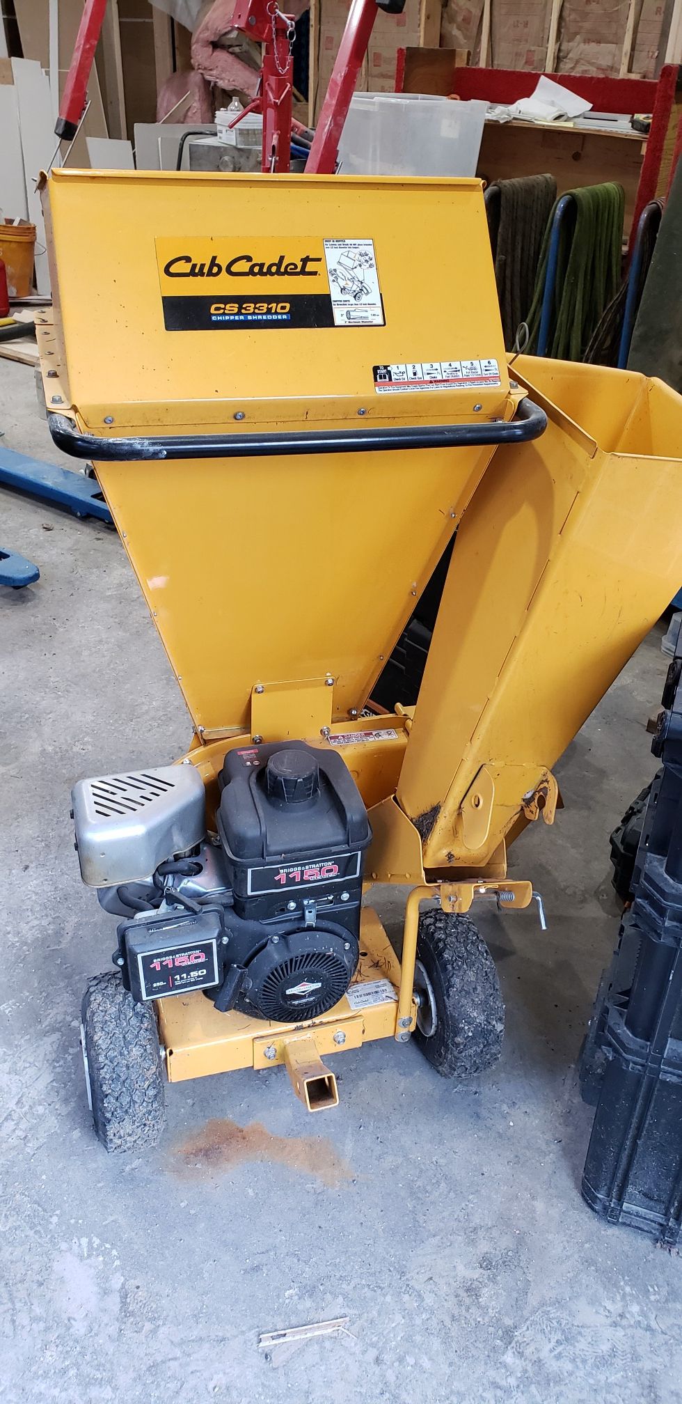 Cub cadet cs3310 wood chipper for Sale in Tumwater, WA OfferUp