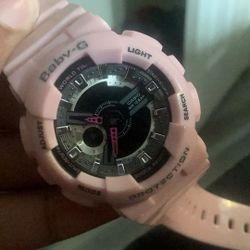 Pink G-shock 