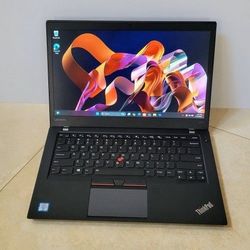 Lenovo ThinkPad T460s Laptop,14inch FHD ,Intel Core i7,SSD(Solid State),WiFi,Bluetooth,HDMI,DP, Windows 11 Pro,Fast, Great Condition and Durable