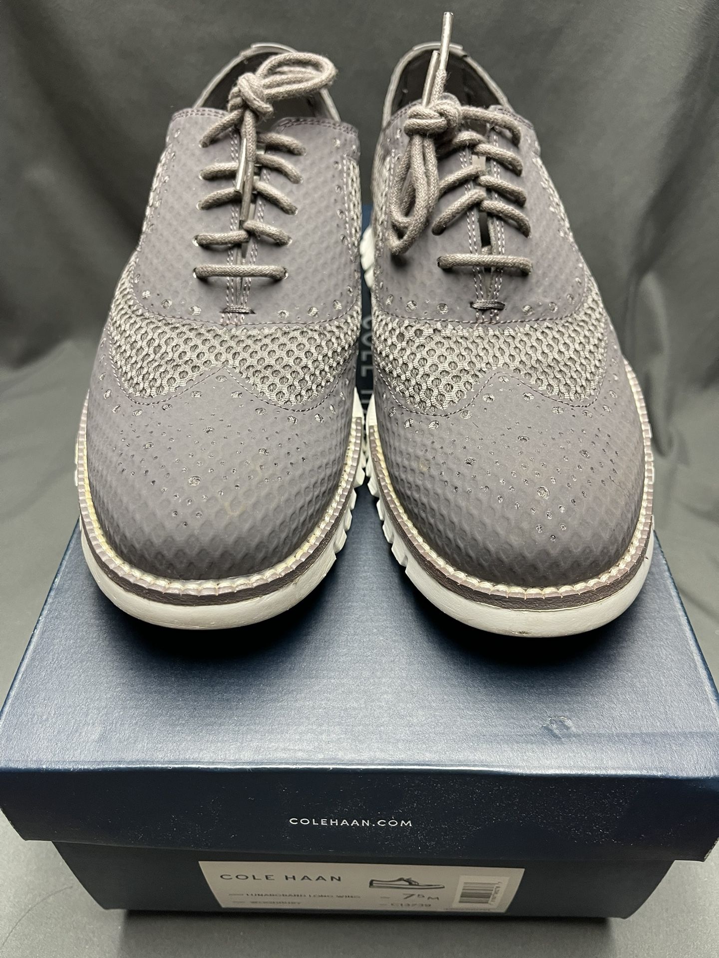 COLE HAAN Lunagrand Wing Tip Woodbury Size 10.5 Dress Shoes In Box Cole Haan Men main image 3