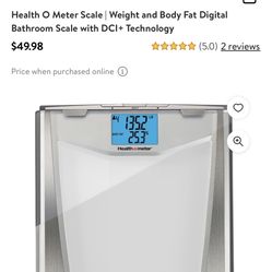 Health O Meter Digital Scale Bathroom Body Fat & Weight