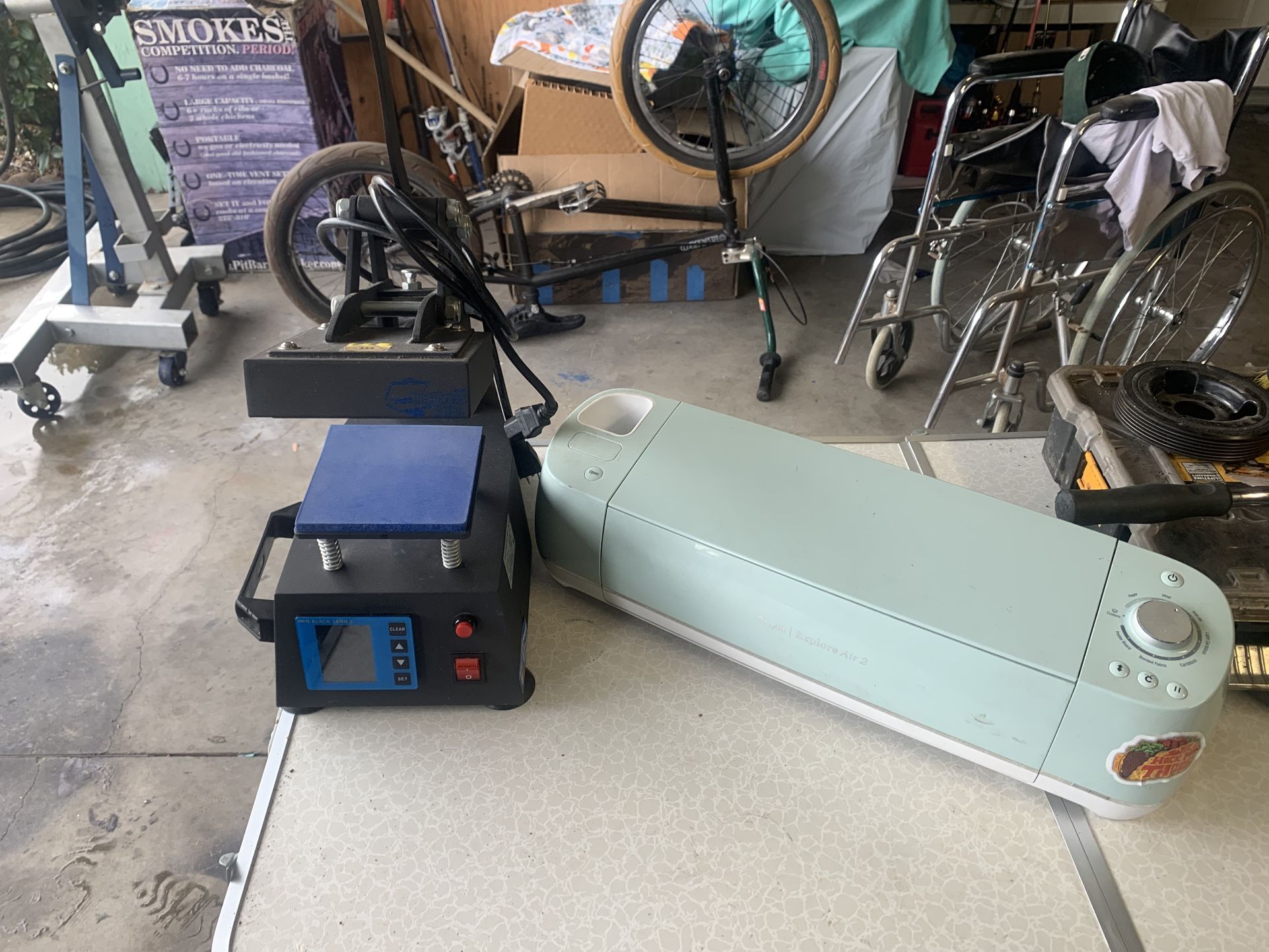 Cricket And Heat Press
