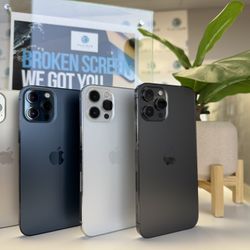 HAPPY MOTHERS DAY 💐, iPhone 12 Pro, Unlocked, 128-256 Gb, With Warranty, Fully Functional, Price Start At $329