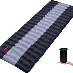 Self Inflating Camping Pads, Camping Sleeping Pad, Compact, Waterproof PVC Inflatable Mat for Tent, Hiking and Backpacking