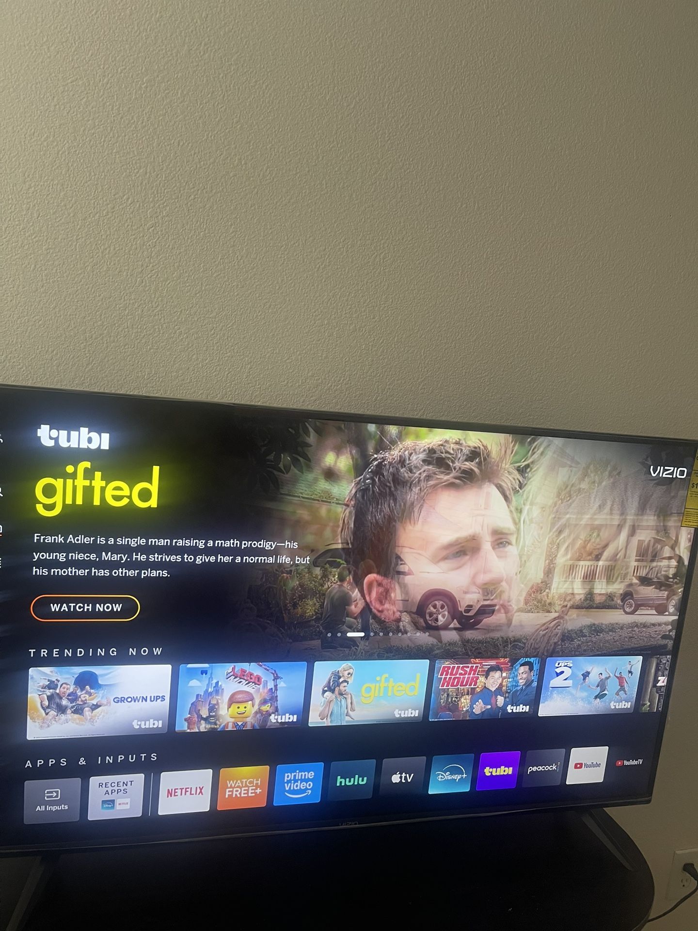 55” Vizio Smart Tv With Remote